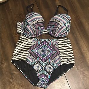 Geometric Patterned Bikini